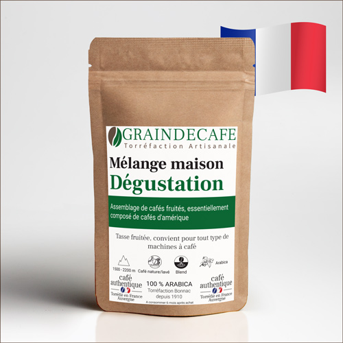 Café en grain | Blend Dégustation 100 % arabica : 250 Gr