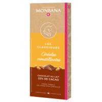 Tablette chocolat au lait Céréales croustillants 80 Gr | Monbana