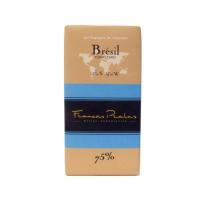 Tablette Brésil - chocolat noir 75% - 100 Gr | PRALUS
