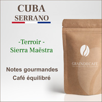 Café en grain | Cuba Serrano [ 500 Gr ]