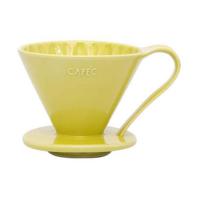 Dripper Arita en cramique Jaune 4 tasses | CAFEC