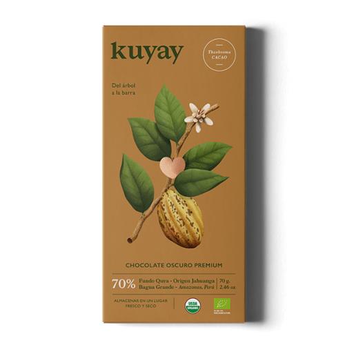 Chocolat noir 70% du Pérou | Chocolat Kuyay
