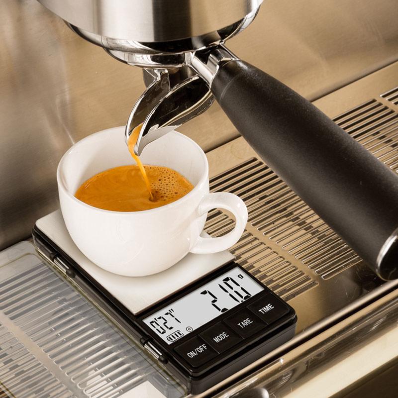 Balance à café expresso numérique avec minuterie 1.5Kg