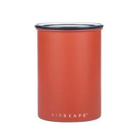 Boite conservatrice Coffee Canister -  inox Rouge Rock mat 500 Gr | AIRSCAPE