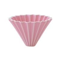 Dripper S - en porcelaine - rose | ORIGAMI