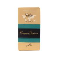 Tablette Cuba - chocolat noir 75% - 100 Gr | PRALUS