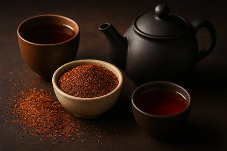 Thé Rouge Rooibos : l’infusion sans théine aux mille vertus - Graindecafe