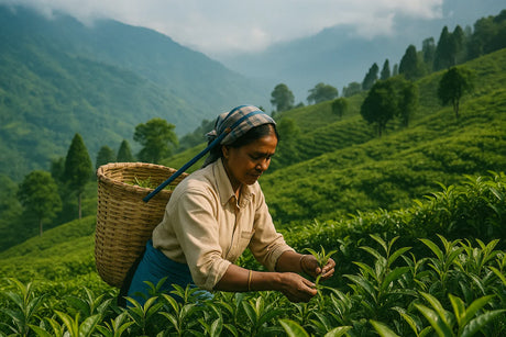 plantation inde thé darjeeling