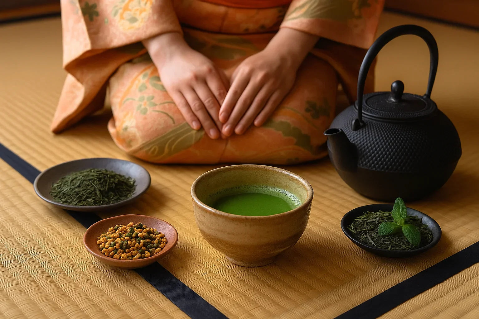 thé vert du japon