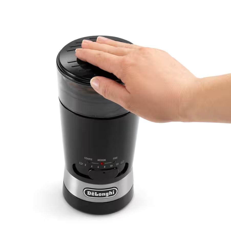 Moulin Ã  CafÃ© KG210 - Noir | DELONGHI - Graindecafe