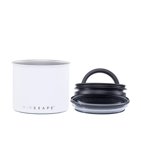 Boite inox blanc 250g Airscape couvercle