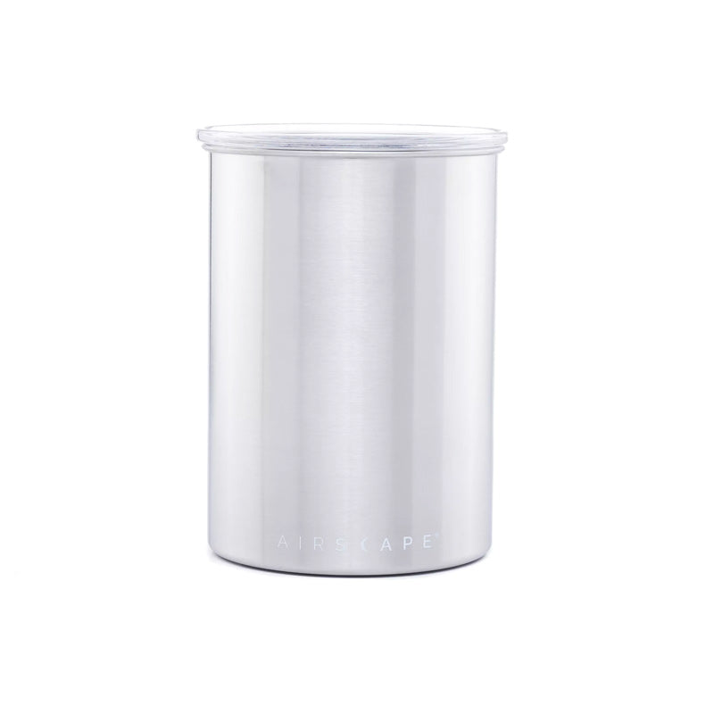 Boite Conservatrice Inox - Argent - 500 Gr | Airscape - Graindecafe