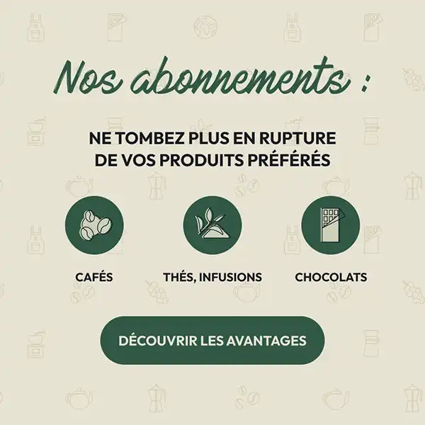 abonnements cafÃ©s thÃ©s