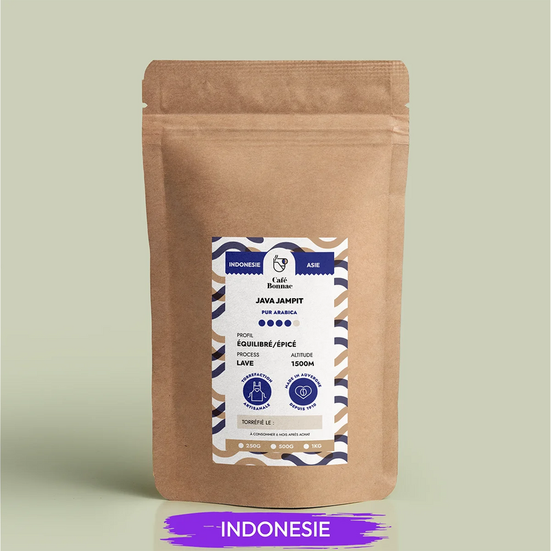 cafe moulu d'indonesie java jampit