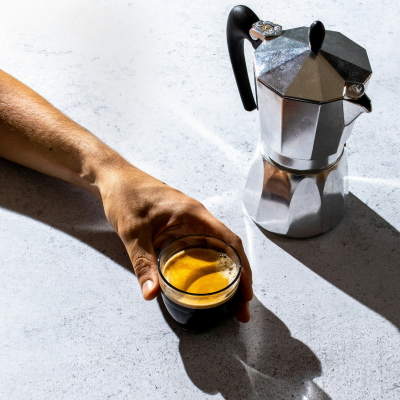 Quel arôme final avec une cafetière italienne ?