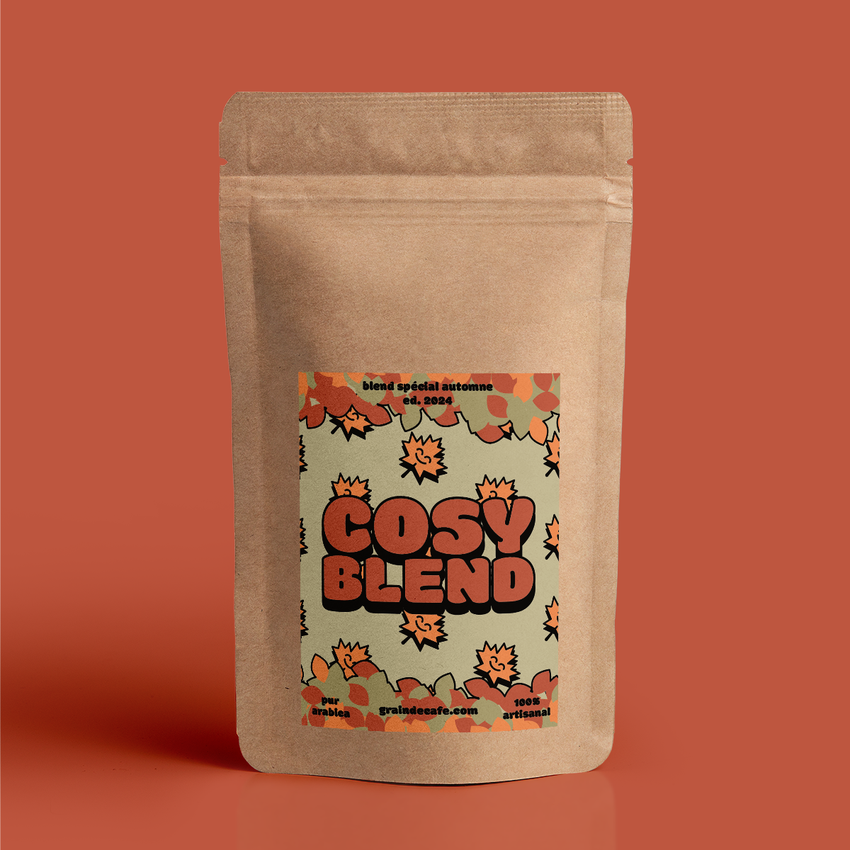 Café moulu COSY Blend | 100% Arabica - Graindecafe