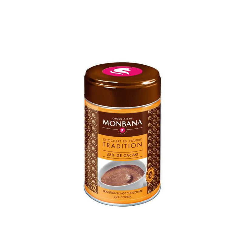 Boite cacao poudre Salon de thé 250 Gr Monbana