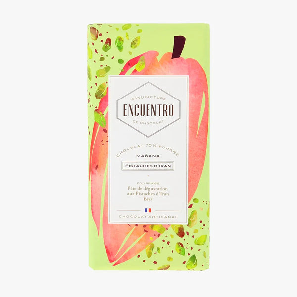 Tablette chocolat Encuentro Pistaches