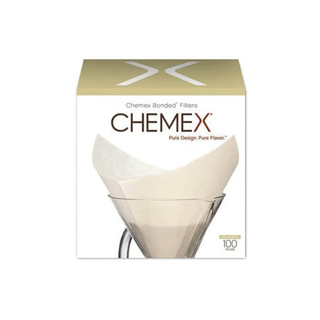 100 Filtres Blancs 6 à 10 Tasses de Chemex