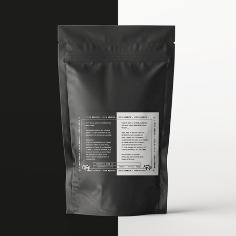 Grains arabica Blend Fifty torréfiés artisanalement à Riom, Auvergne