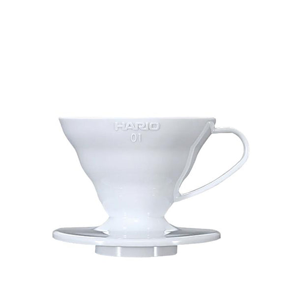 Dripper V60 VD-01W Plastique Blanc 1 Tasse | Hario - Graindecafe