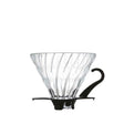 Dripper V60 VDGF-TB-02-UEX en verre 1- 4 Tasses | Hario - Graindecafe