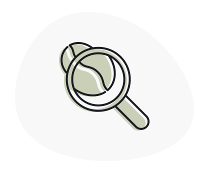 icone 1 loupe et cafe