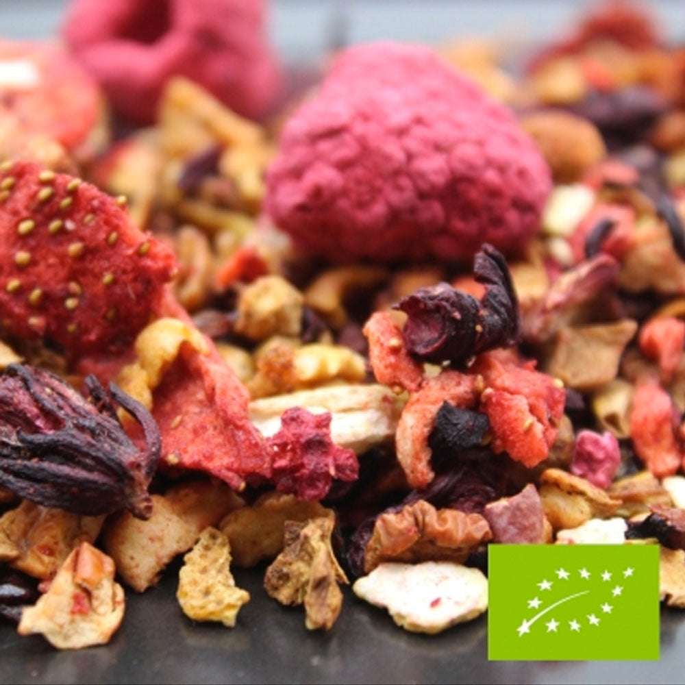 Infusion fraise framboise de FBKT en sachet de 100gr