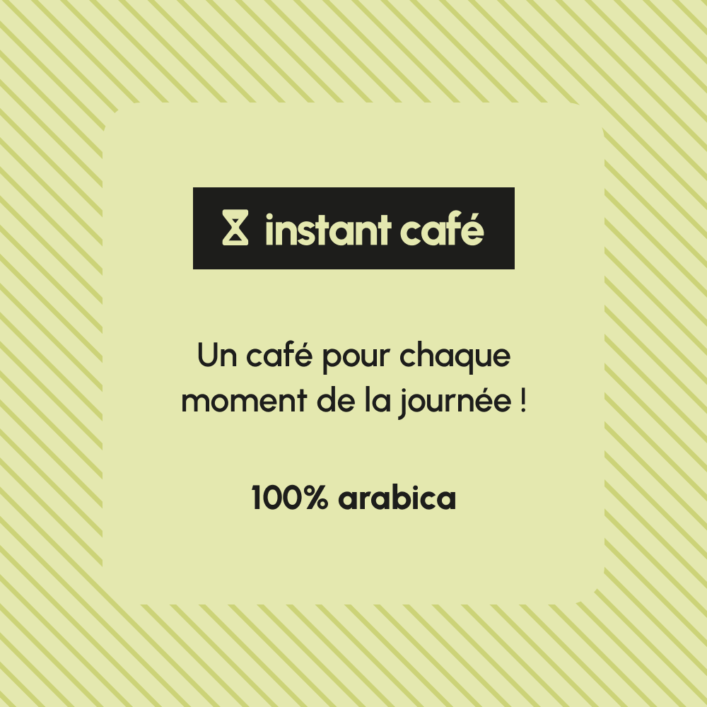 Café Moulu Blend Instant Café 11H11 | 100% Arabica