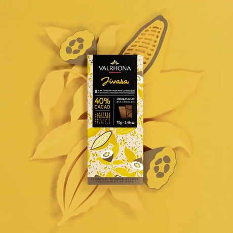 Chocolat Au Lait Jivara 40% - 70 g de Valrhona