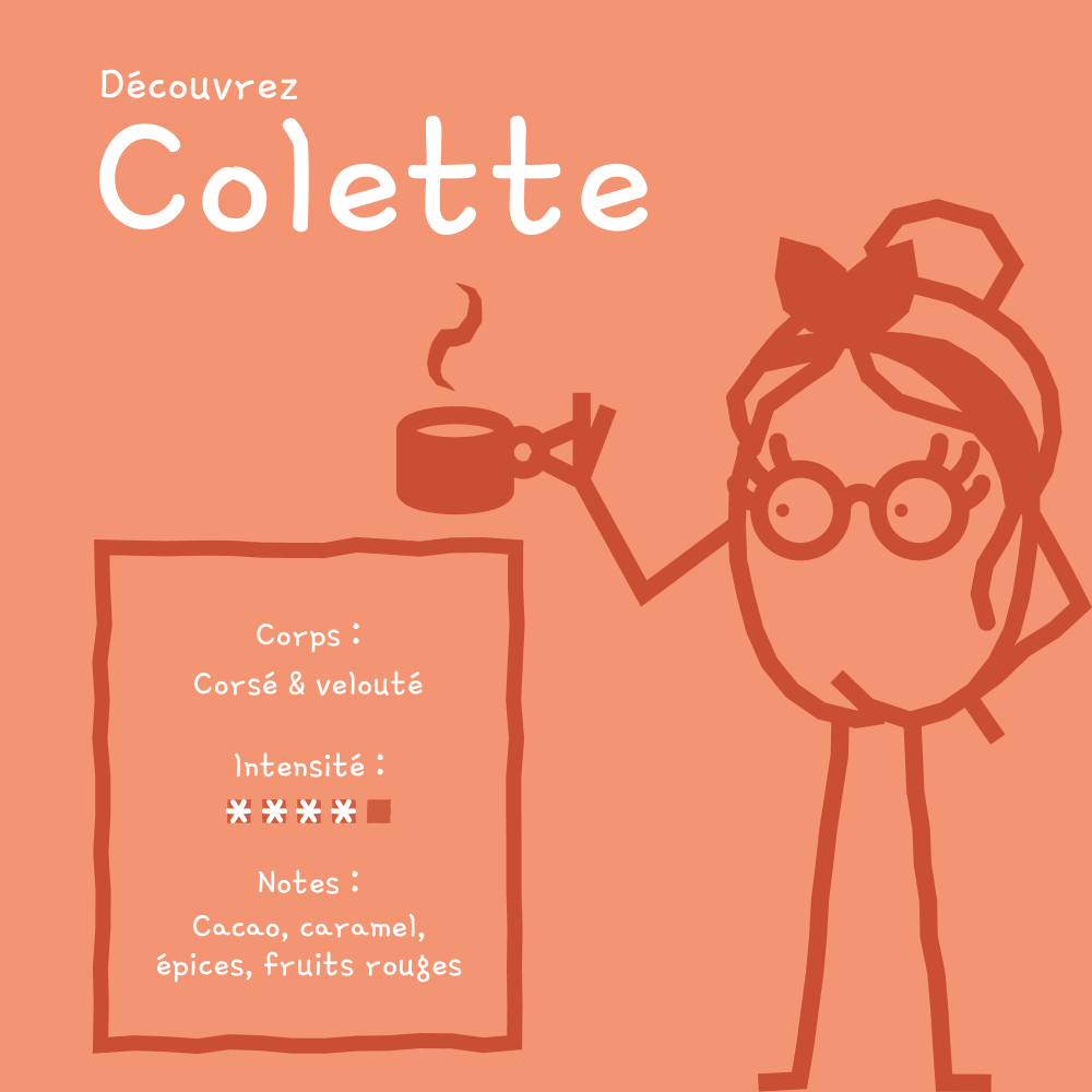 café blend Colette café corsé