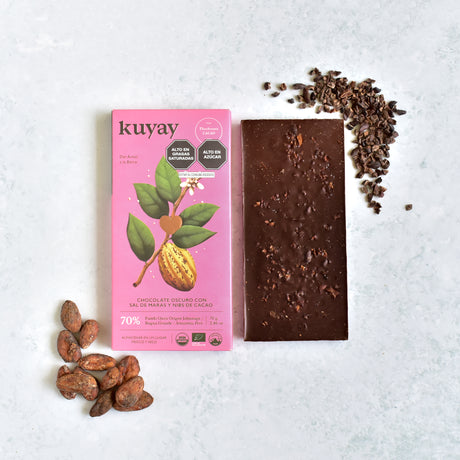 Tablette chocolat noir sel de Maras Kuyay