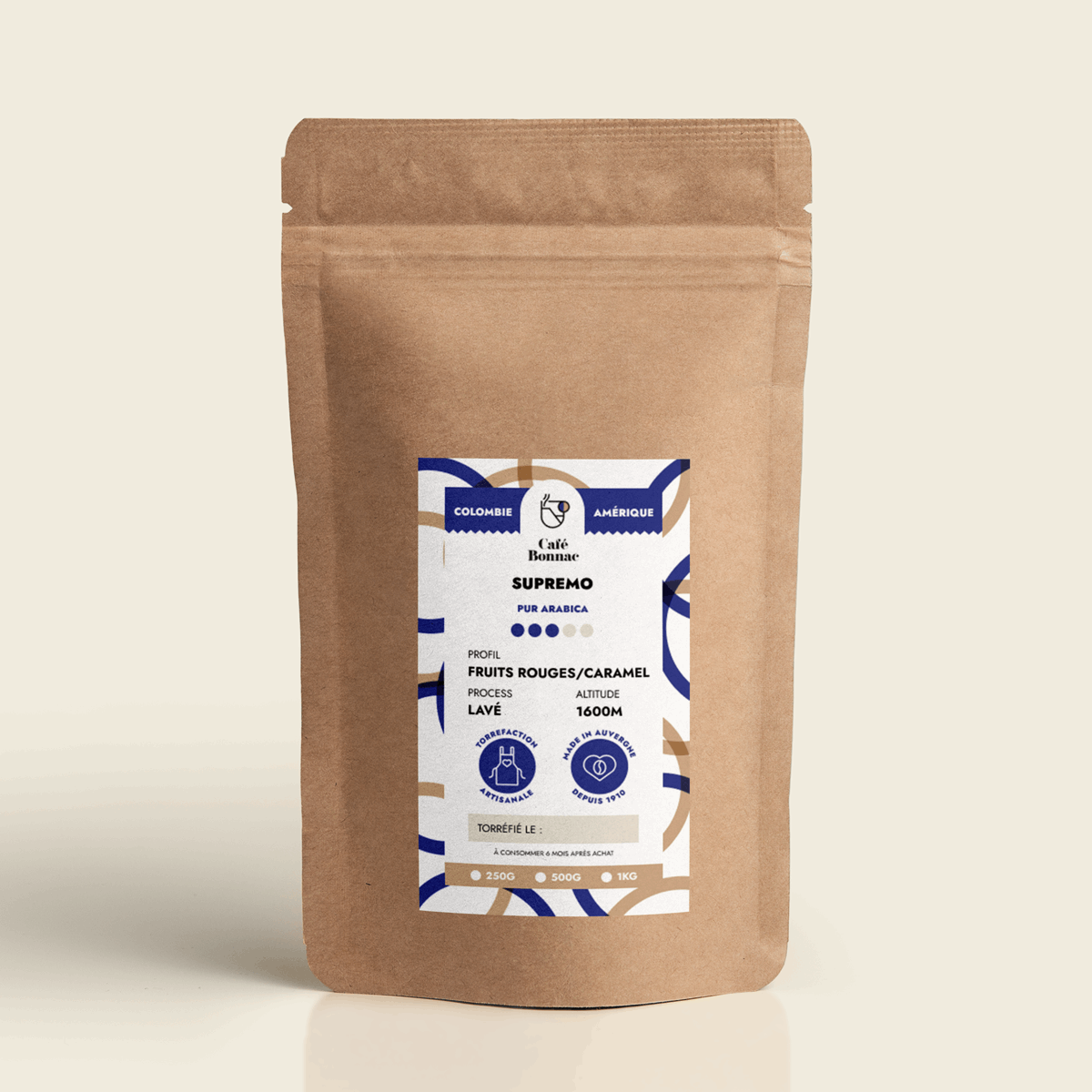 5kg CafÃ© Grains Colombie pour Professionnels - 5 Paquets - Graindecafe