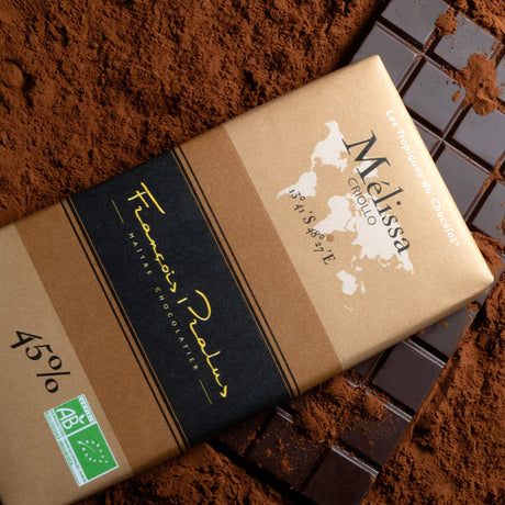 Tablette chocolat au lait BIO Melissa Pralus