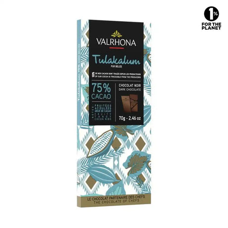 Tablette de chocolat 75% Tulakalum de Valrhona