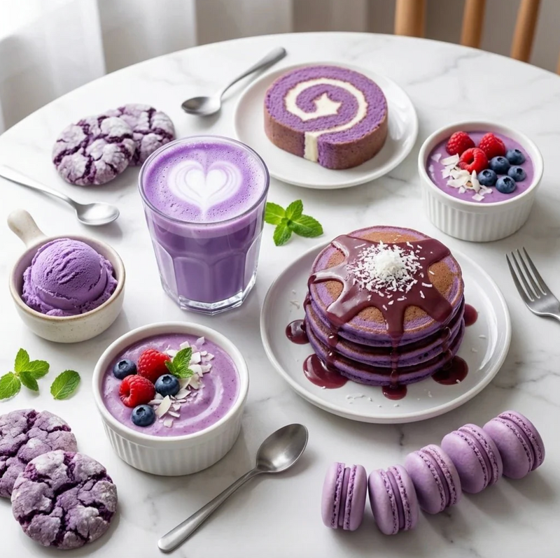 Comment utiliser la poudre d’Ube en cuisine ?