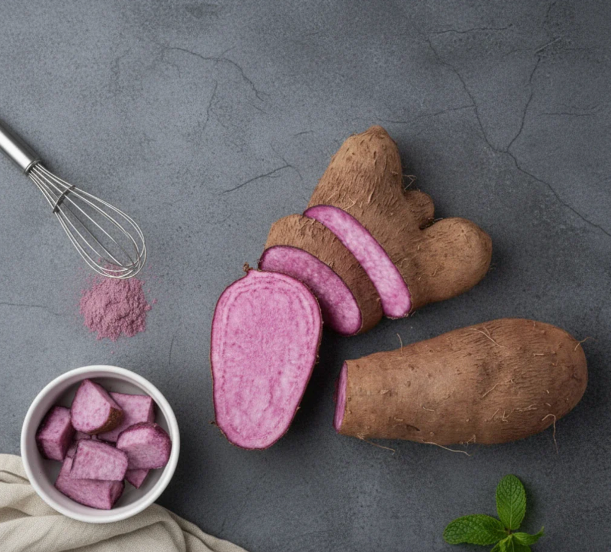  la poudre d'Ube, l’igname violette emblématique des Philippines