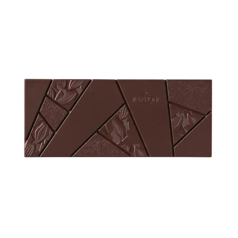 Tablette ouverte de chocolat 85% Abinao de Valrhona