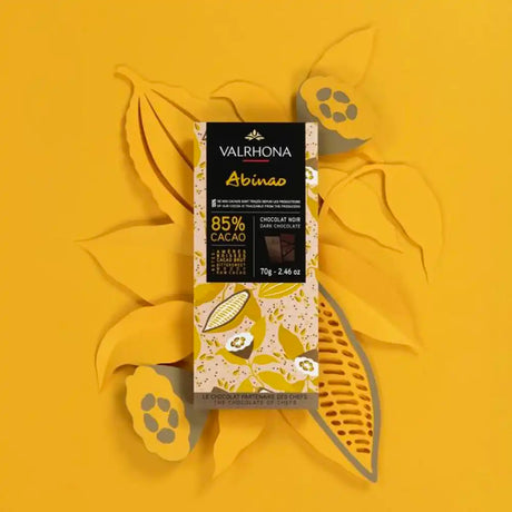 Tablette de chocolat 85% Abinao de Valrhona