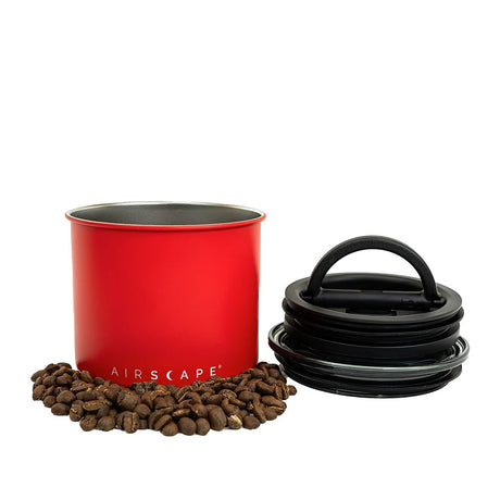 Airscape boite de conservation ouverte de couleur Rouge 250gr 