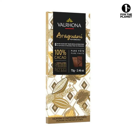 Tablette de chocolat Araguani de Valrhona