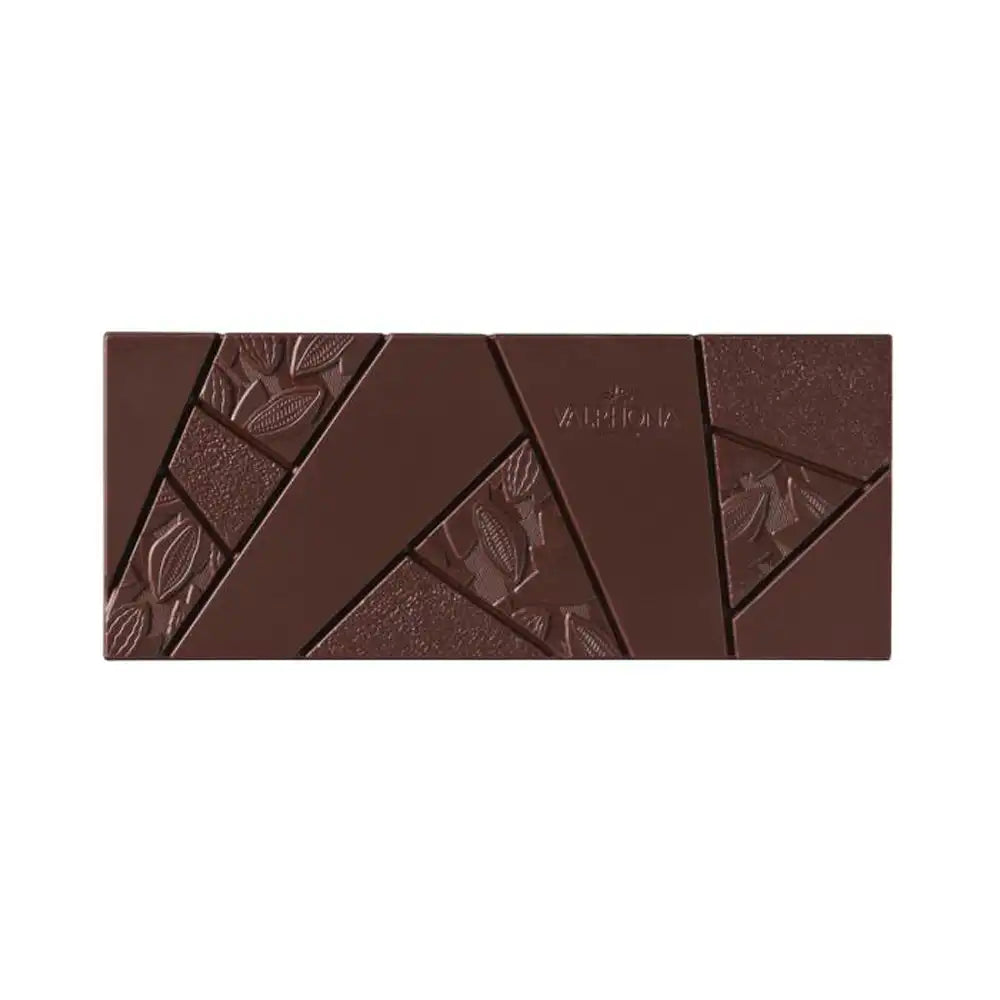 Tablette ouverte de chocolat Araguani de Valrhona
