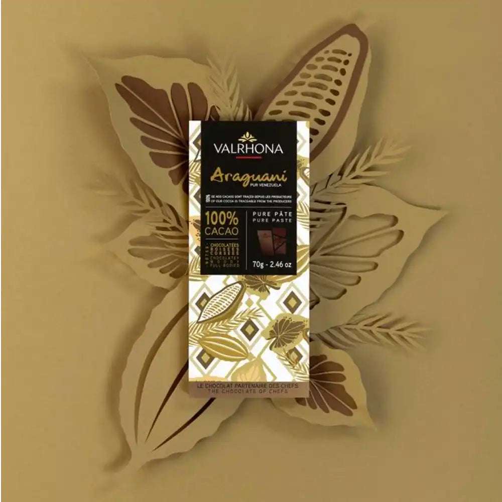 Tablette de chocolat Araguani de Valrhona