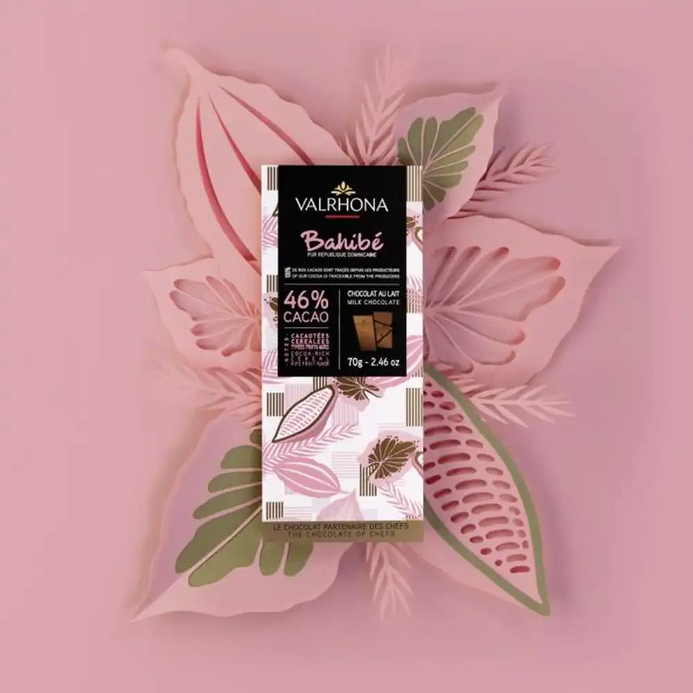 Chocolat au Lait BahibÃ© - 46% - 70 g | Valrhona - Graindecafe