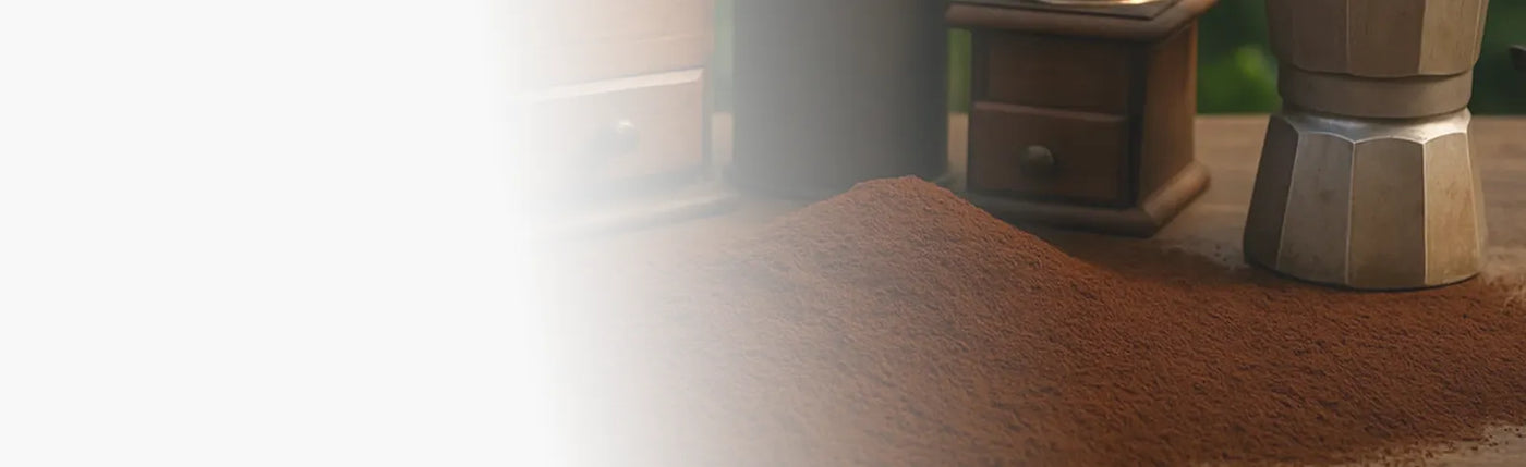 sélection de café moulu