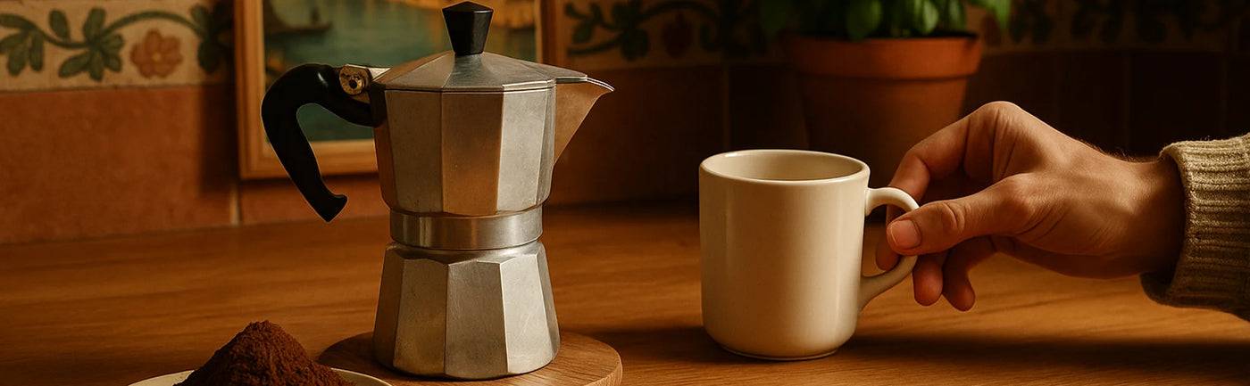 banner cafe cafetiere