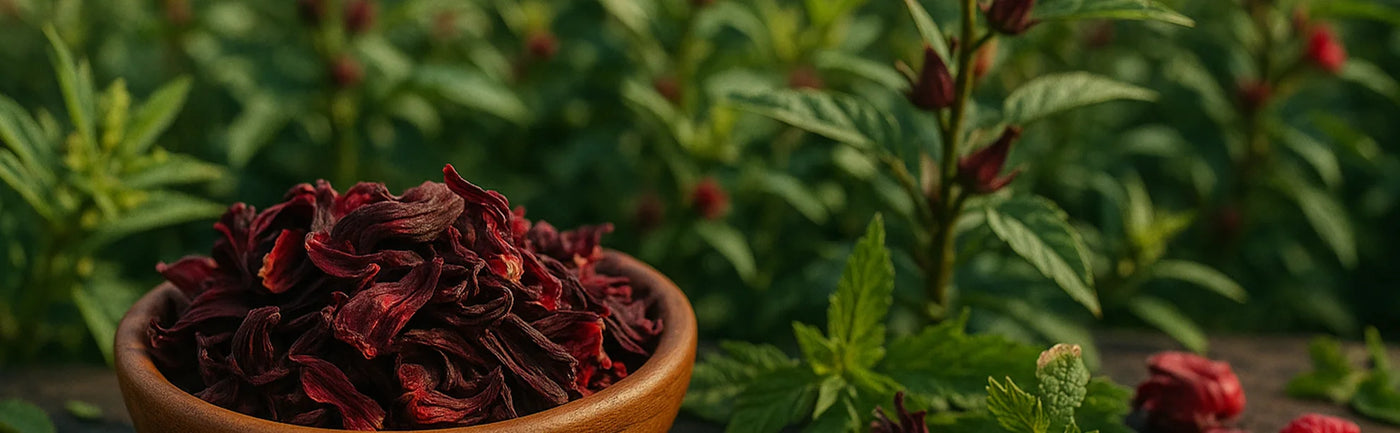 infusion d'hibiscus