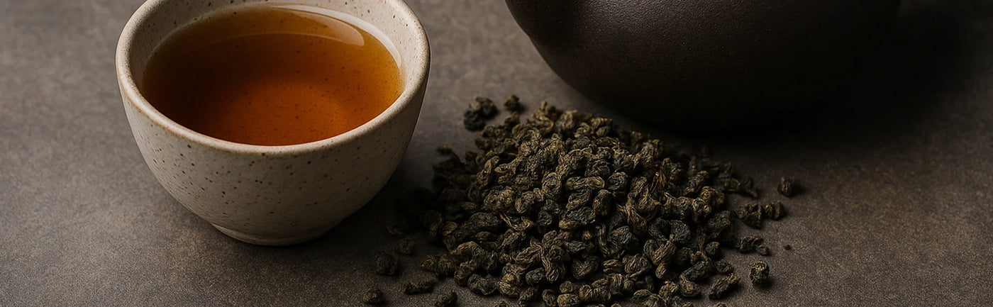 thé bleu ou oolong