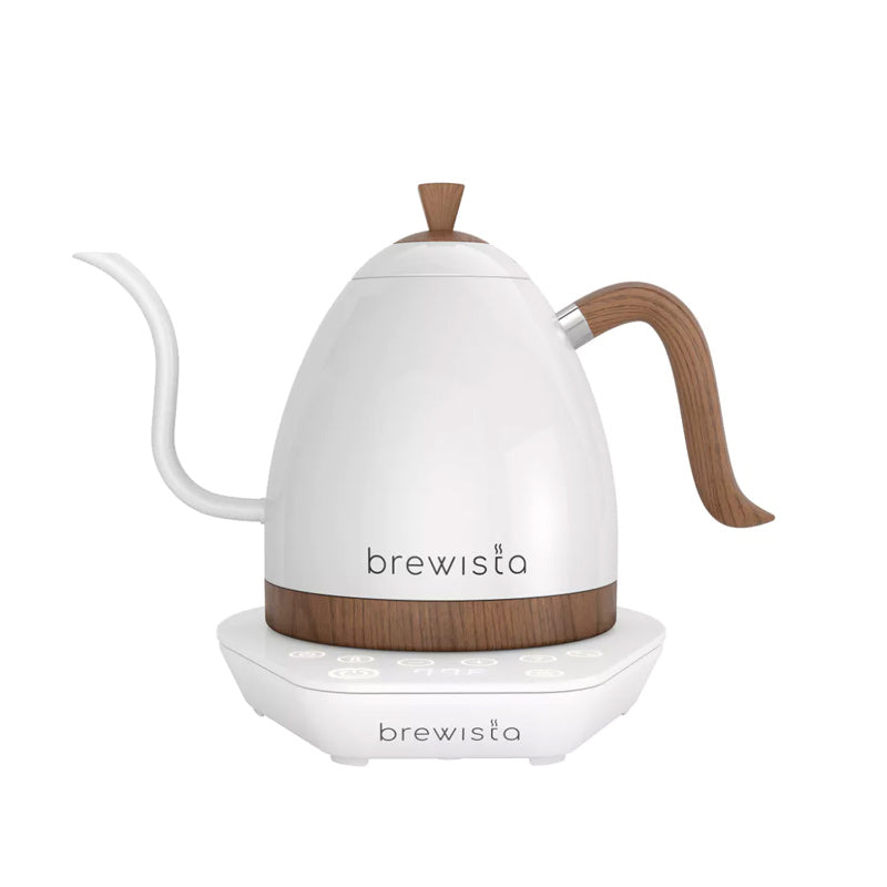 Bouilloire style bois blanc brewista
