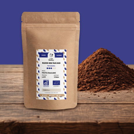 Café moulu Blend des Îles Bonnac 100 % Arabica